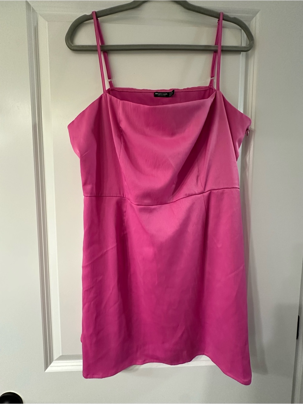 Nasty Gal: Bright Pink Dress